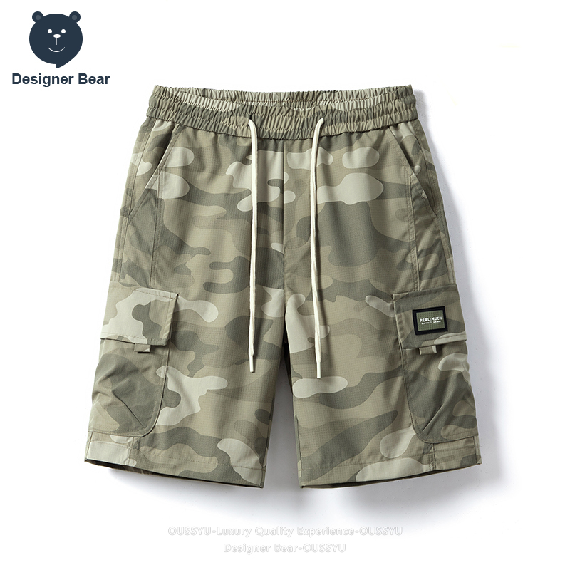 Summer Clothing Brands - شورتات كارجو رجالية صيفية مموهة متعددة