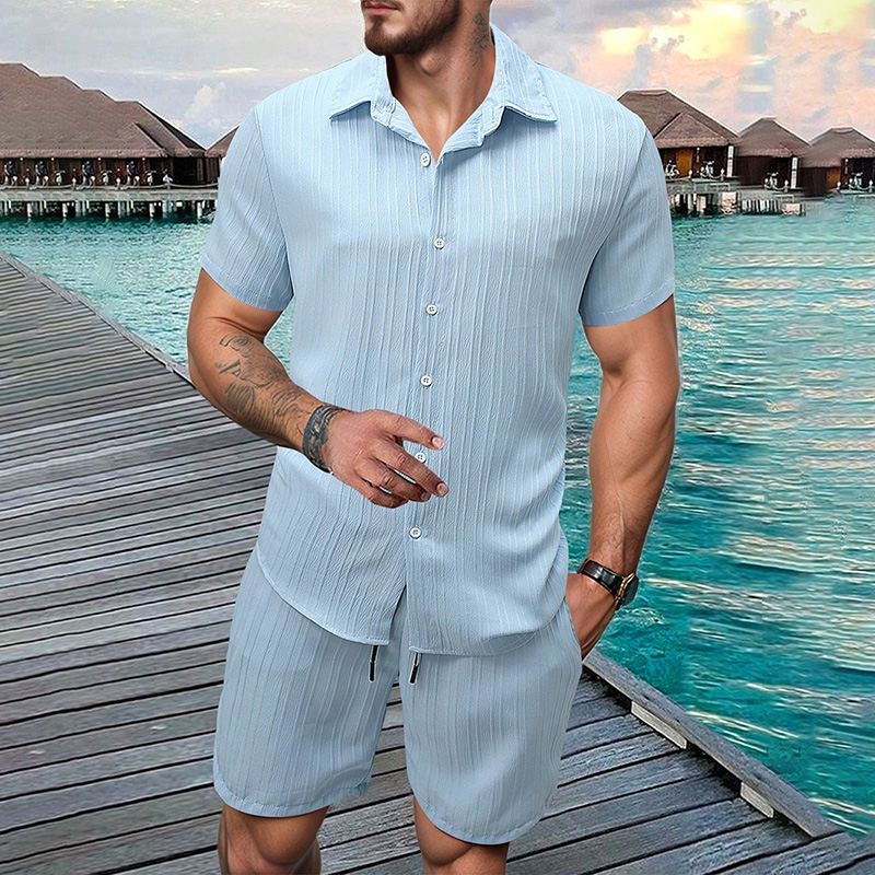 Summer Clothing Essentials - طقم رجالي جديد 2026 مكون من