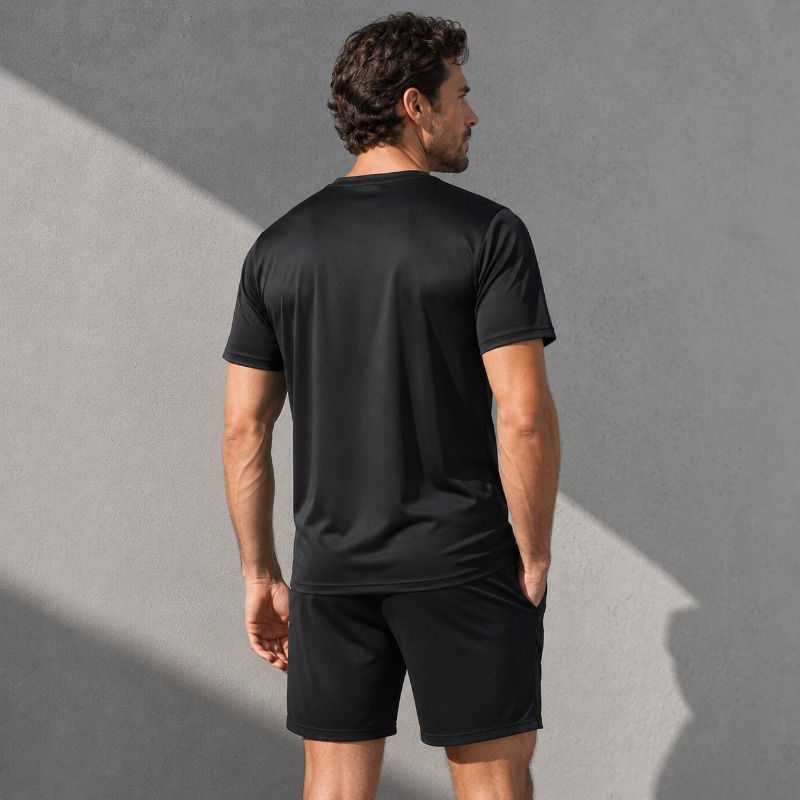 طقم ملابس رياضية للرجال سريع ا - مراجعة Summer Clothing Sets Men وسعره