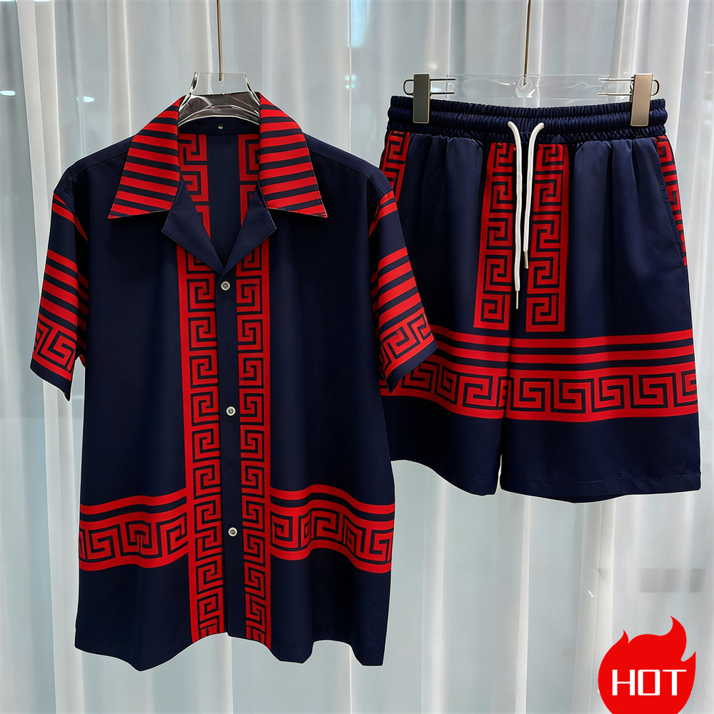 طقم رجالي مطبوع رقميًا من قطعت - مراجعة Summer Clothing Essentials وسعره