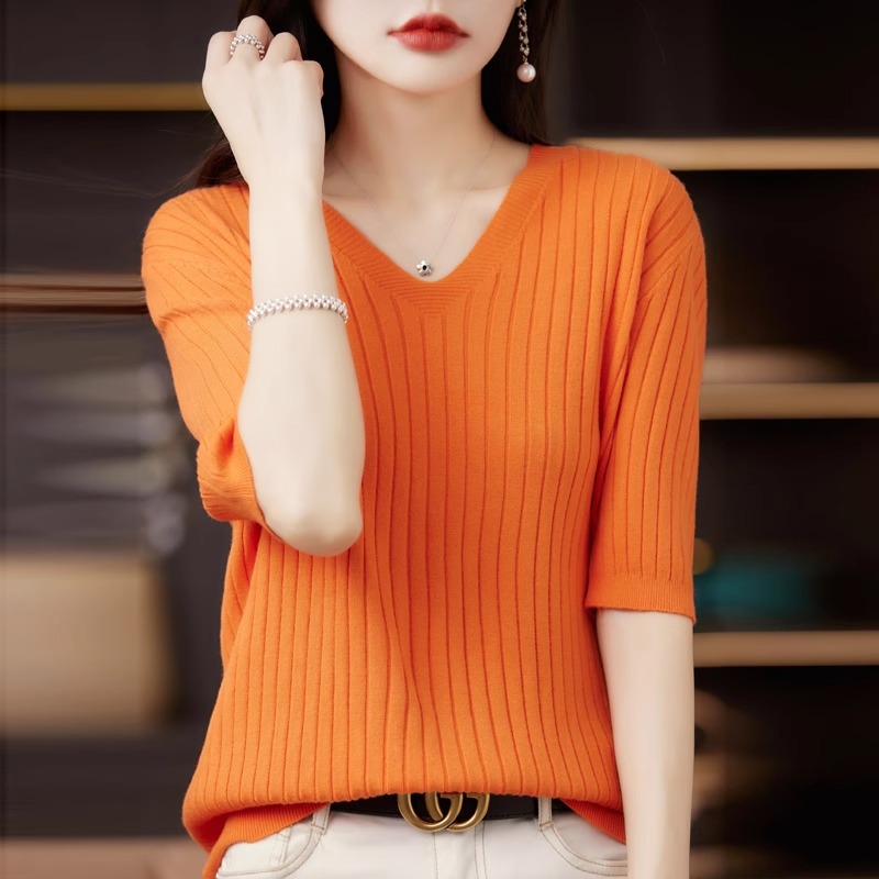 سترة نسائية للربيع والصيف بأكم - مراجعة Summer Clothing Yarn وسعره