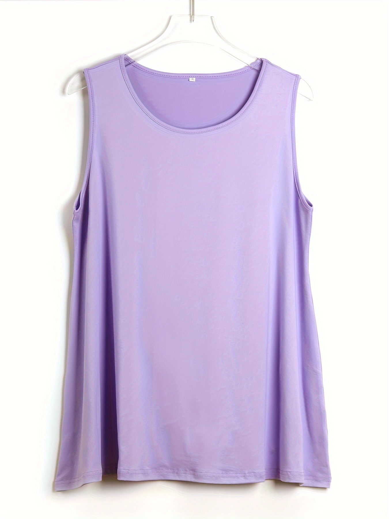 حجم كبير بسيط الصلبة تانك الأع - مراجعة Halter Neck Top وسعره
