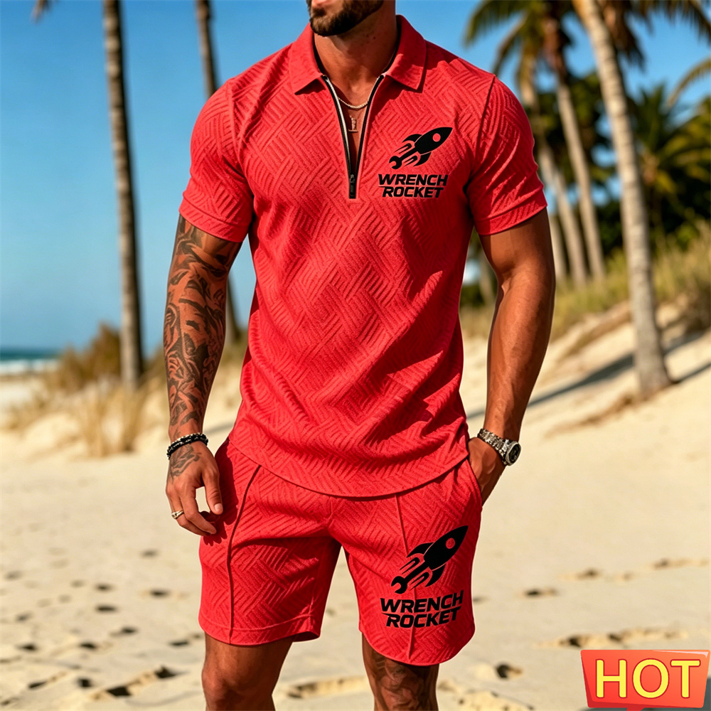 طقم بولو رجالي صيفي للإجازات،  - مراجعة Summer Clothing Vacation وسعره