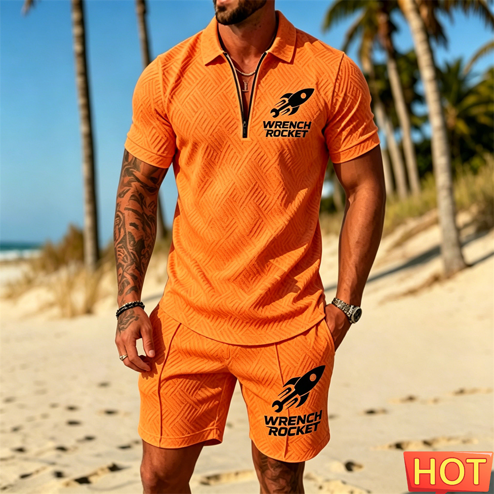 طقم بولو رجالي صيفي للإجازات،  - مراجعة Summer Clothing Vacation وسعره
