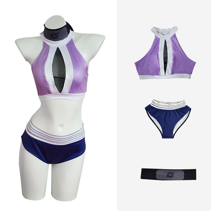 ملابس سباحة نسائية بتصميم أنمي - مراجعة Halter Neck Top وسعره