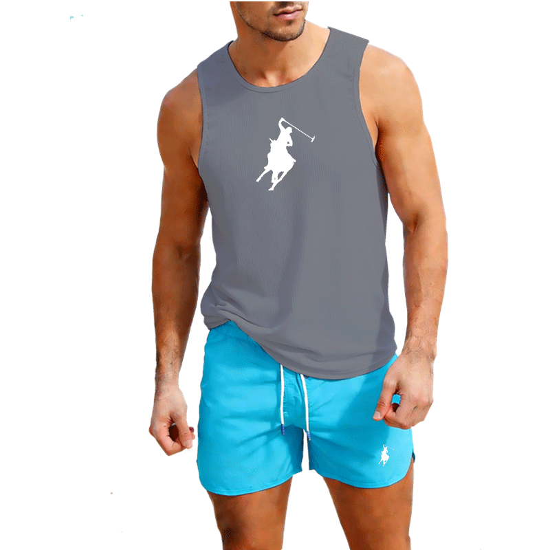 طقم صيفي أوروبي للرجال مكون من - مراجعة Summer Clothing Men وسعره