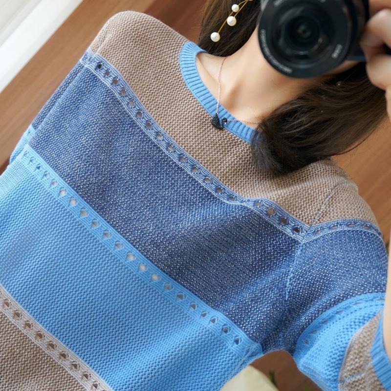 سترة نسائية بأكمام 3/4 على الط - مراجعة Summer Clothing Yarn وسعره