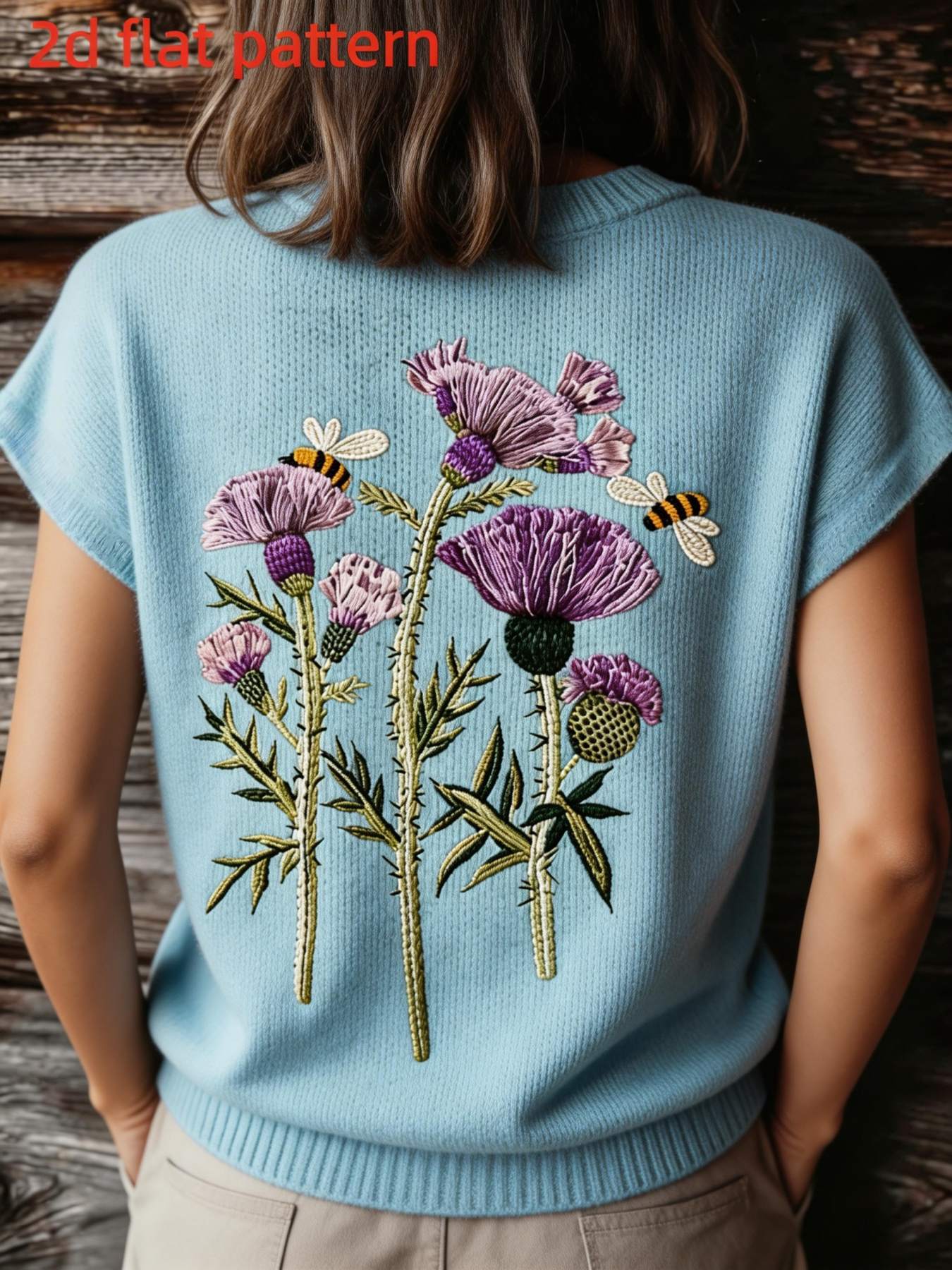 بلوزة نسائية جديدة بتصميم مطبو - مراجعة Summer Clothing Yarn وسعره