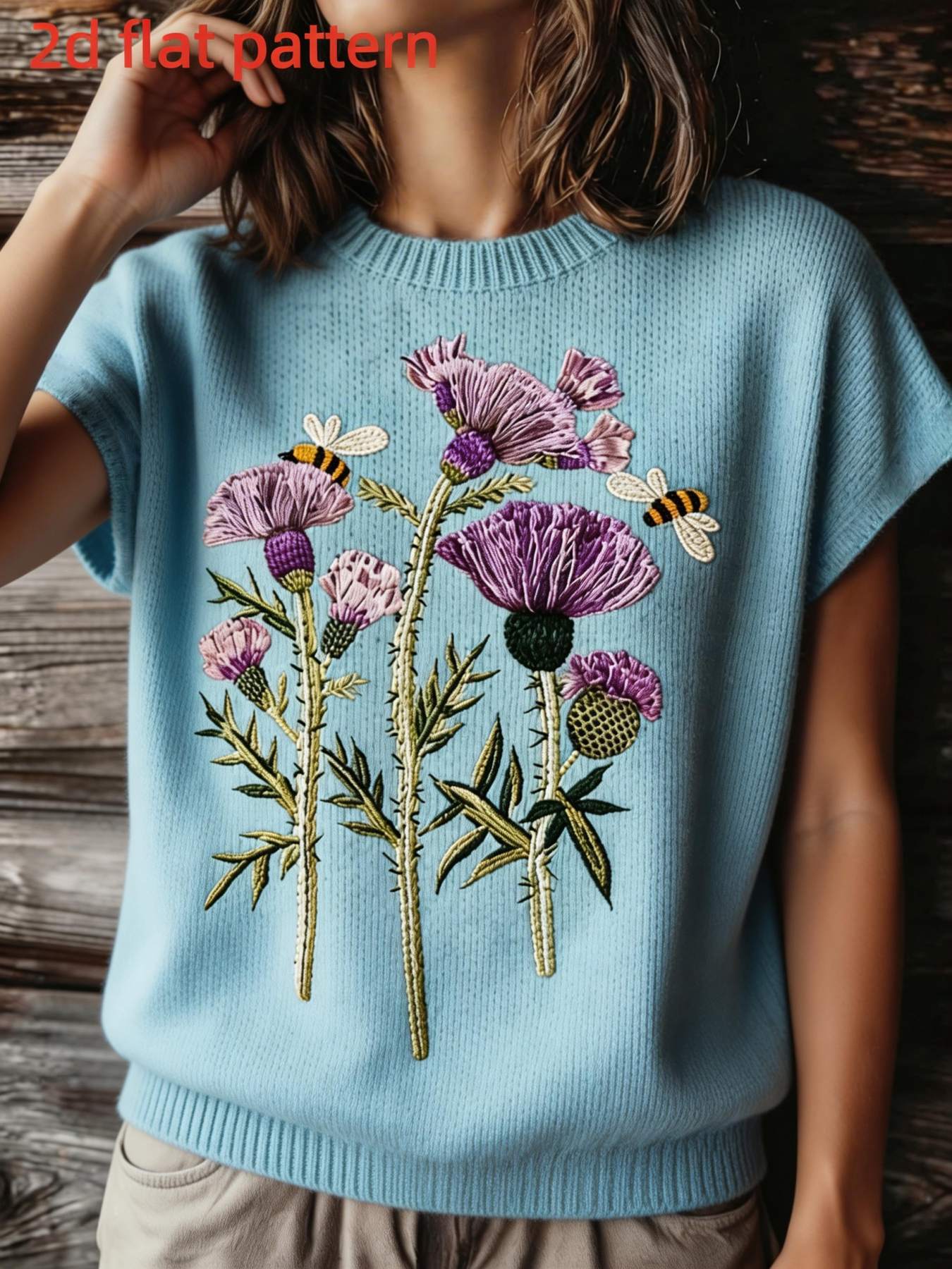 بلوزة نسائية جديدة بتصميم مطبو - مراجعة Summer Clothing Yarn وسعره
