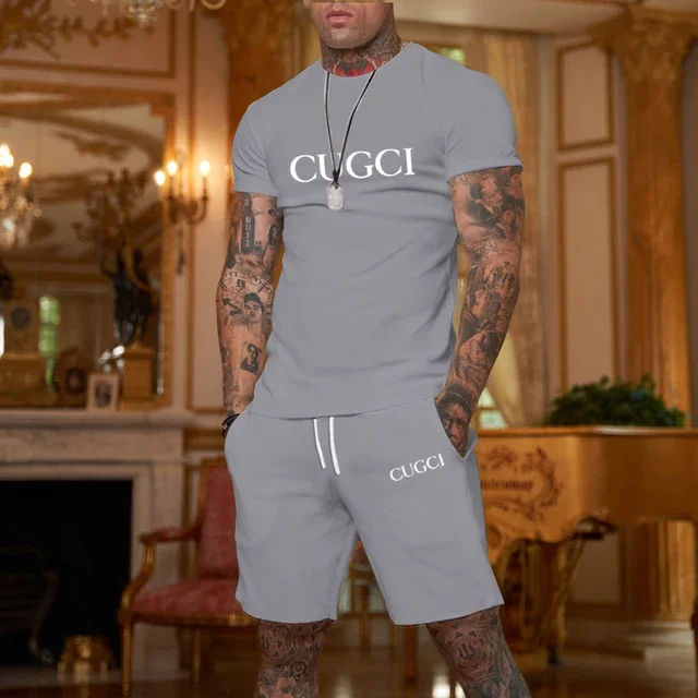 تي شيرت صيفي، شورت رياضي غير ر - مراجعة Summer Clothing Essentials Men وسعره
