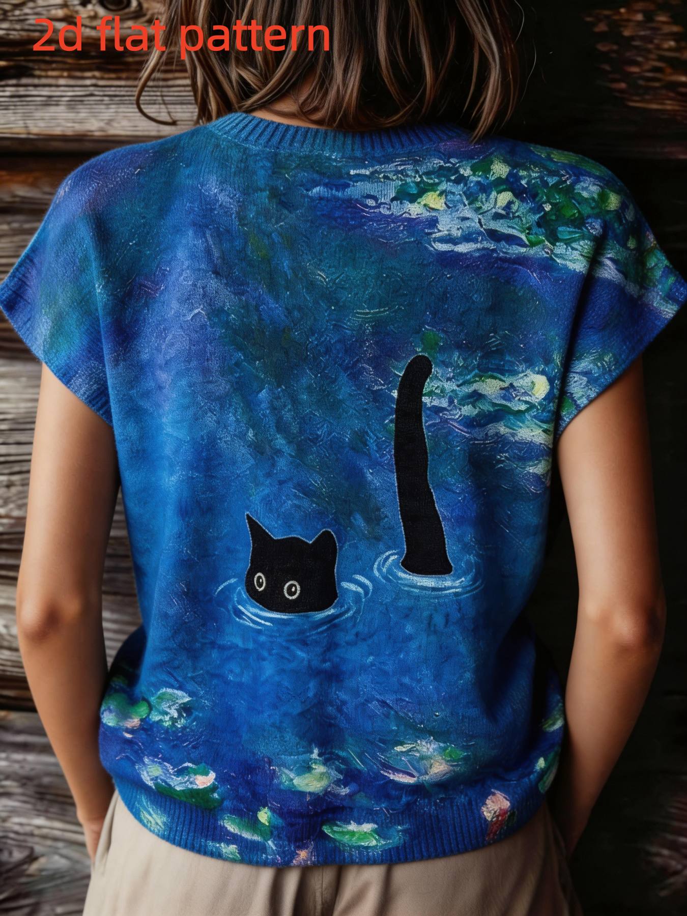 بلوزة نسائية جديدة بتصميم مطبو - مراجعة Summer Clothing Yarn وسعره