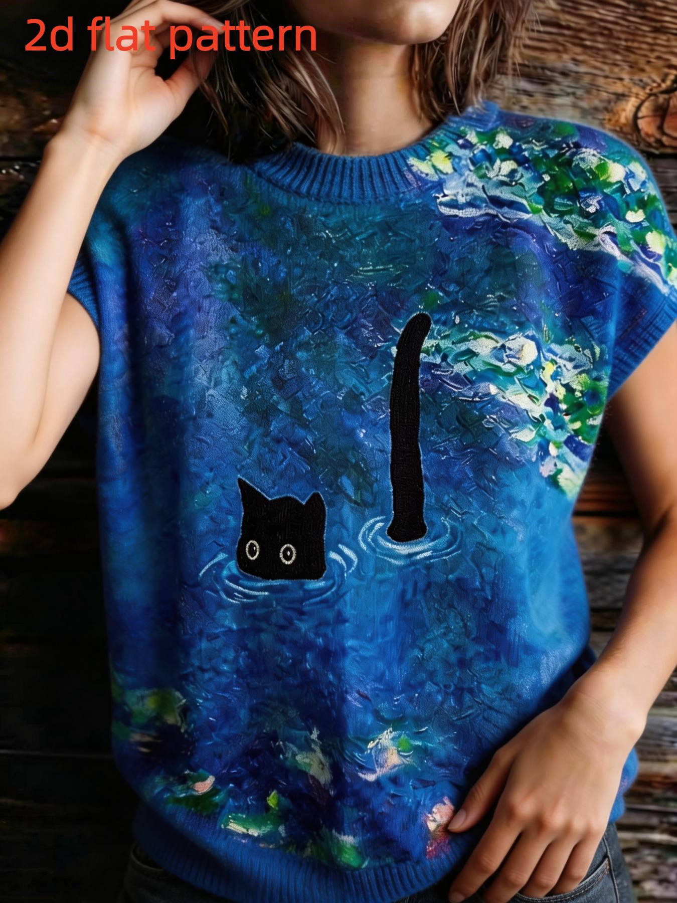 بلوزة نسائية جديدة بتصميم مطبو - مراجعة Summer Clothing Yarn وسعره