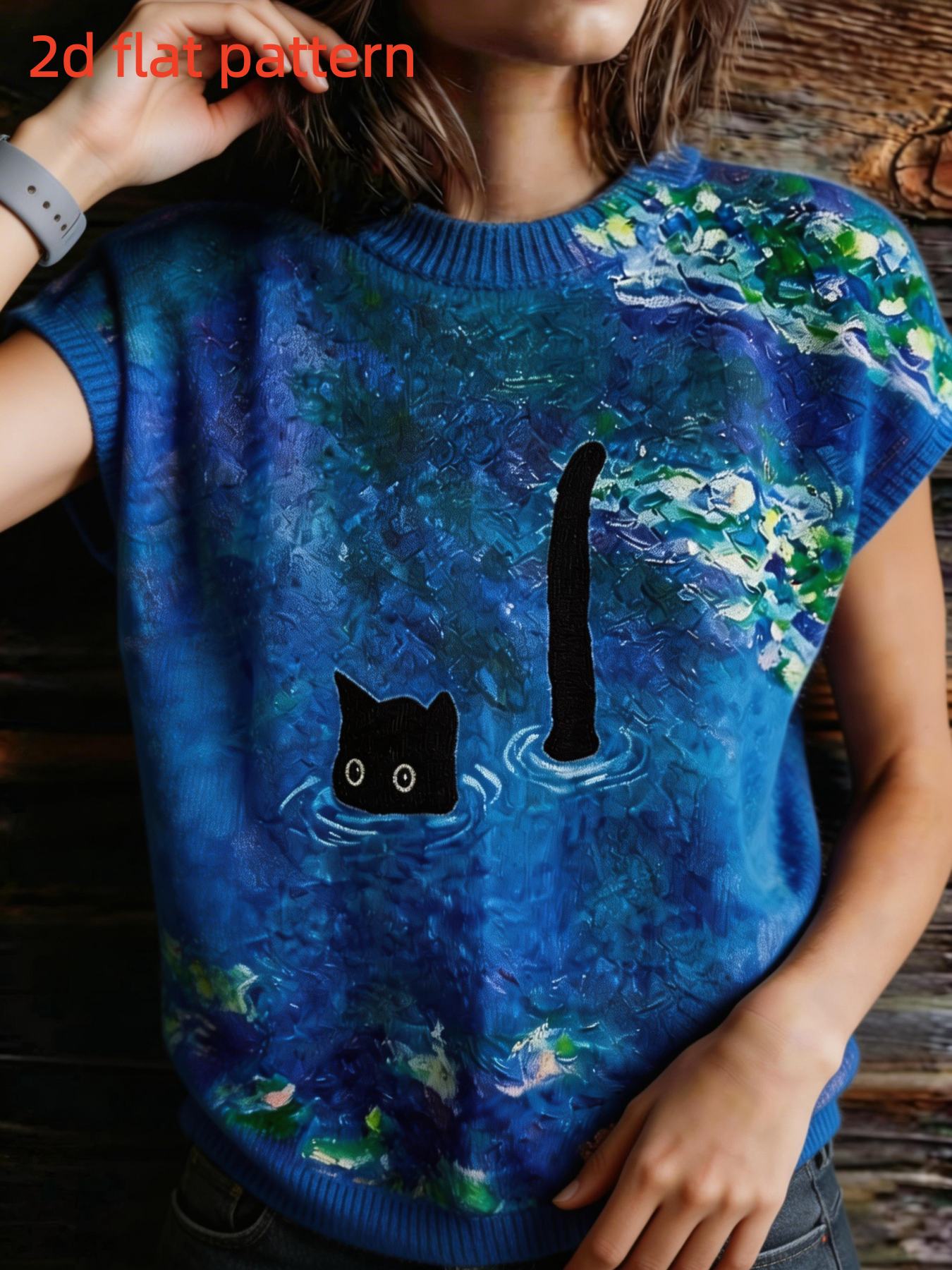 بلوزة نسائية جديدة بتصميم مطبو - مراجعة Summer Clothing Yarn وسعره