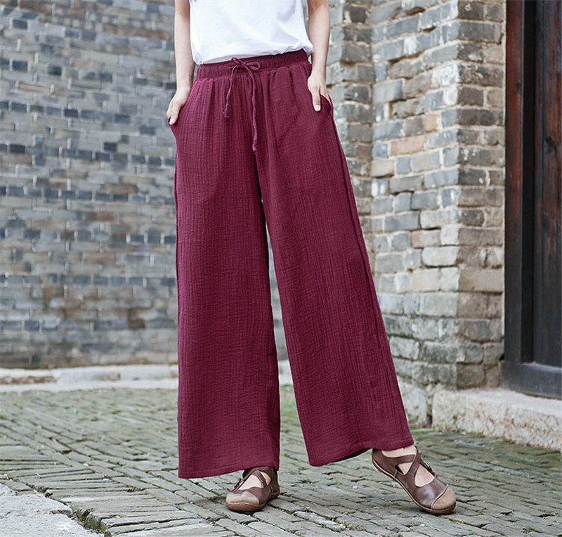 أزياء من الدانتل متابعة بنطال  - مراجعة Palazzo Pant Wide وسعره