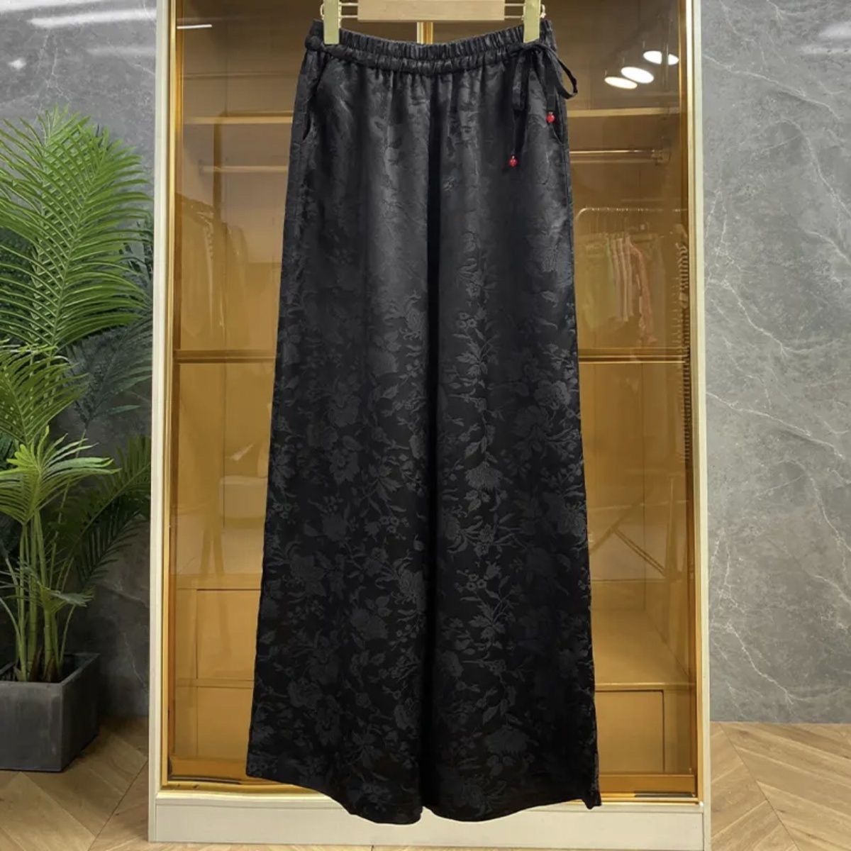 بنطال بالازو عالي الخصر من الس - مراجعة Palazzo Pant Wide وسعره