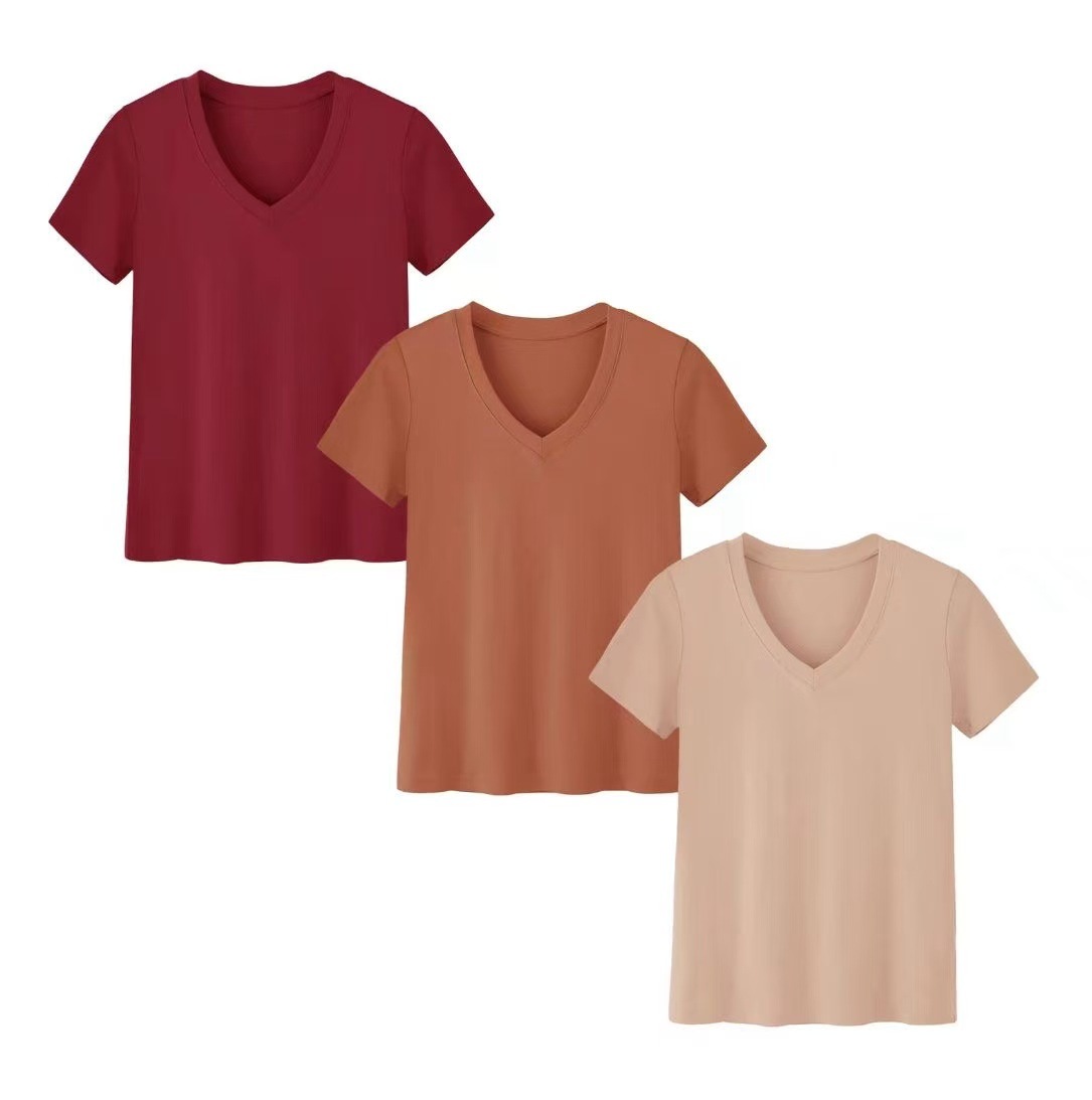 مجموعة تي شيرت نسائية صيفية جد - مراجعة Summer Clothing Amazon وسعره