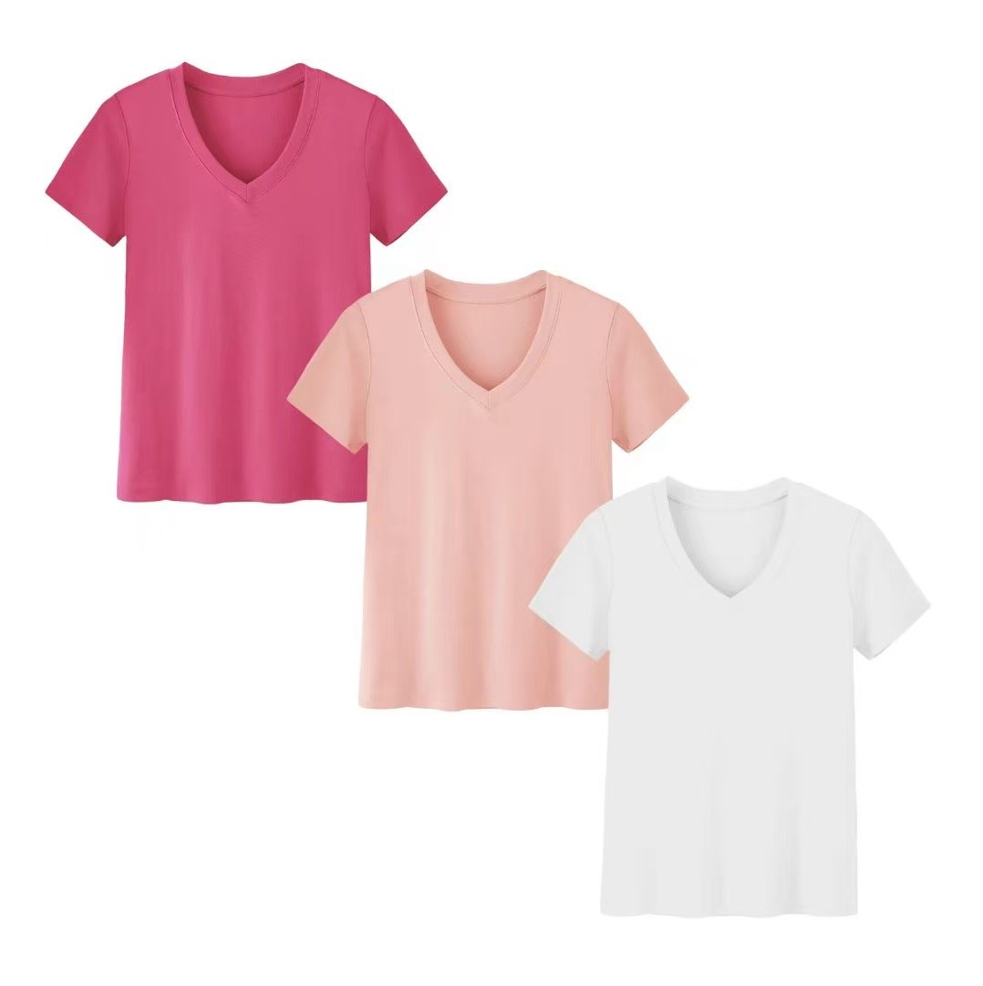 مجموعة تي شيرت نسائية صيفية جد - مراجعة Summer Clothing Amazon وسعره
