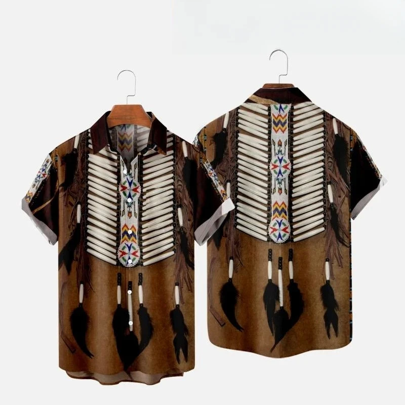 قمصان شاطئية بطباعة ثلاثية الأ - مراجعة Indian Summer Vintage Clothing وسعره