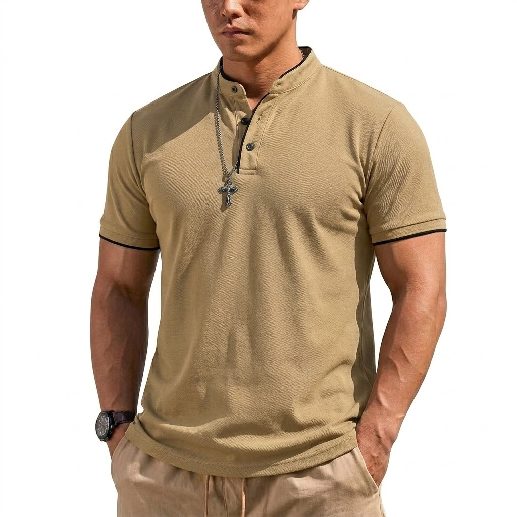 قميص هينلي صيفي بأكمام قصيرة ل - مراجعة Summer Clothing Essentials وسعره