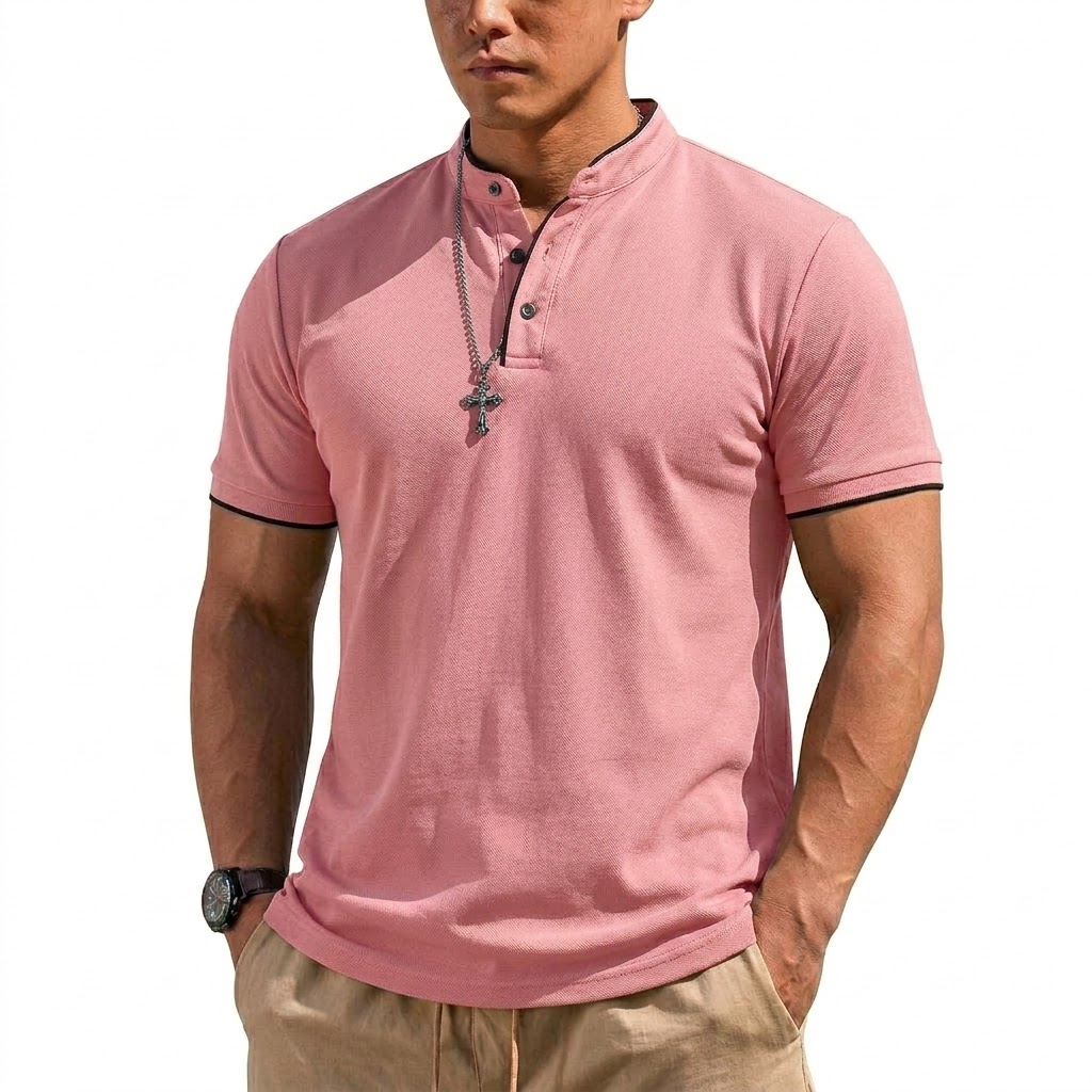 قميص هينلي صيفي بأكمام قصيرة ل - مراجعة Summer Clothing Essentials وسعره