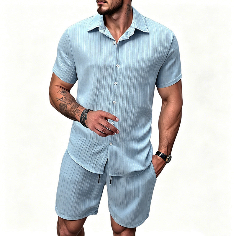 طقم رجالي جديد 2026 مكون من قم - مراجعة Summer Clothing Essentials وسعره