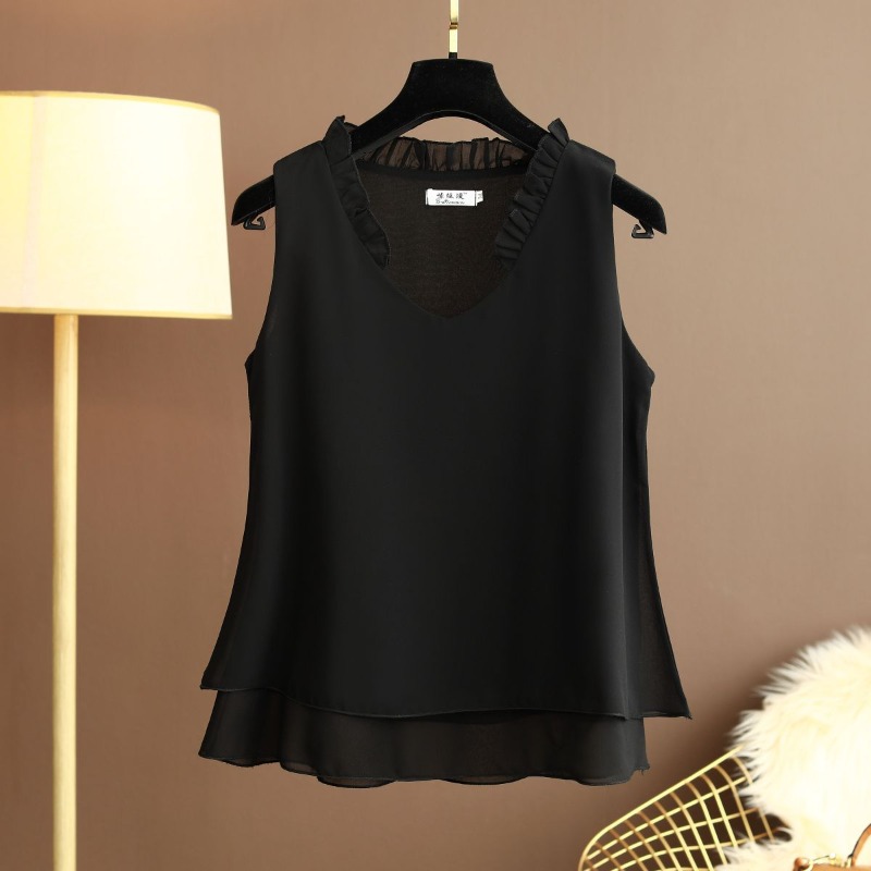 بلوزة صيفية أنيقة فضفاضة بياقة - مراجعة Halter Neck Top وسعره