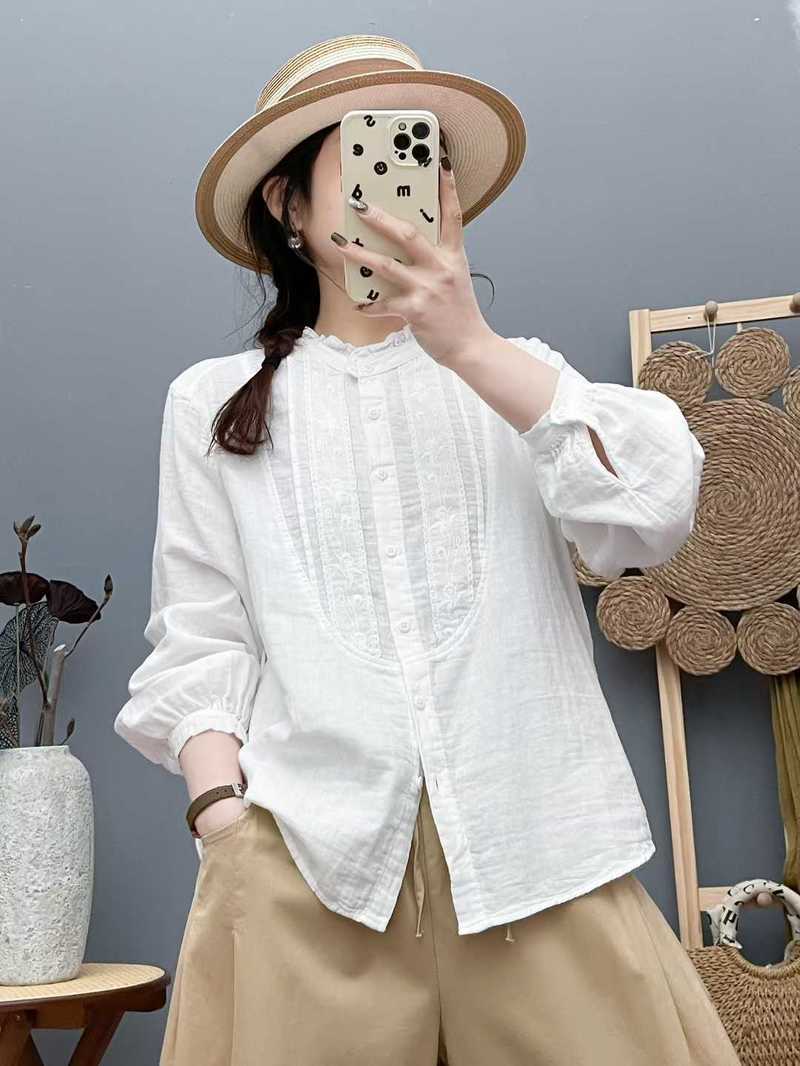 2026 الملابس خمر موري فتاة غزل - مراجعة Summer Clothing Yarn وسعره