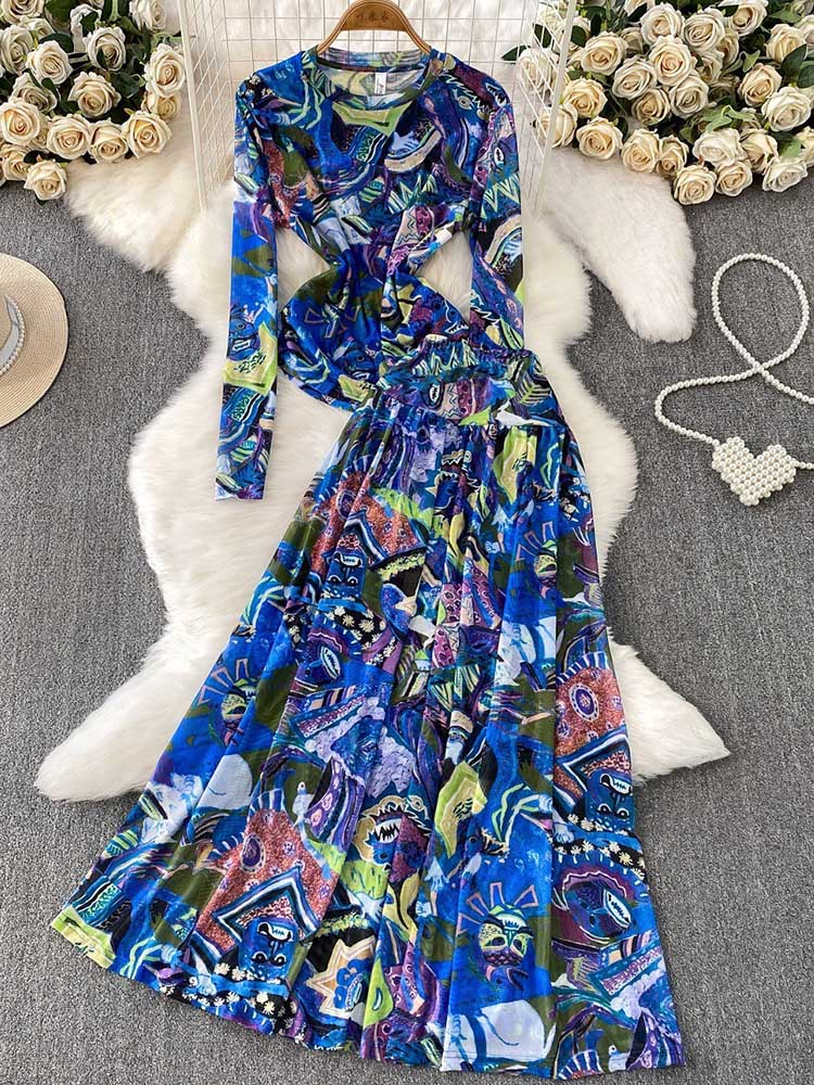 طقم كاجوال من قطعتين للنساء ذو - مراجعة Summer Clothing Vacation وسعره